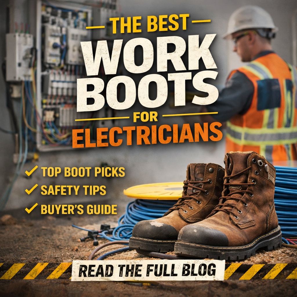 Best Boots For Electricians: Work Safer, Work Smarter. From The Ground Up