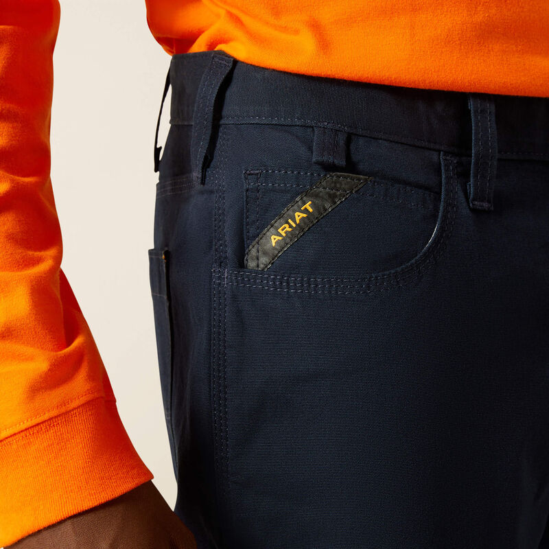 Ariat Men's Rebar M4 Low Rise DuraStretch Made Tough Stackable Straight Leg Pant