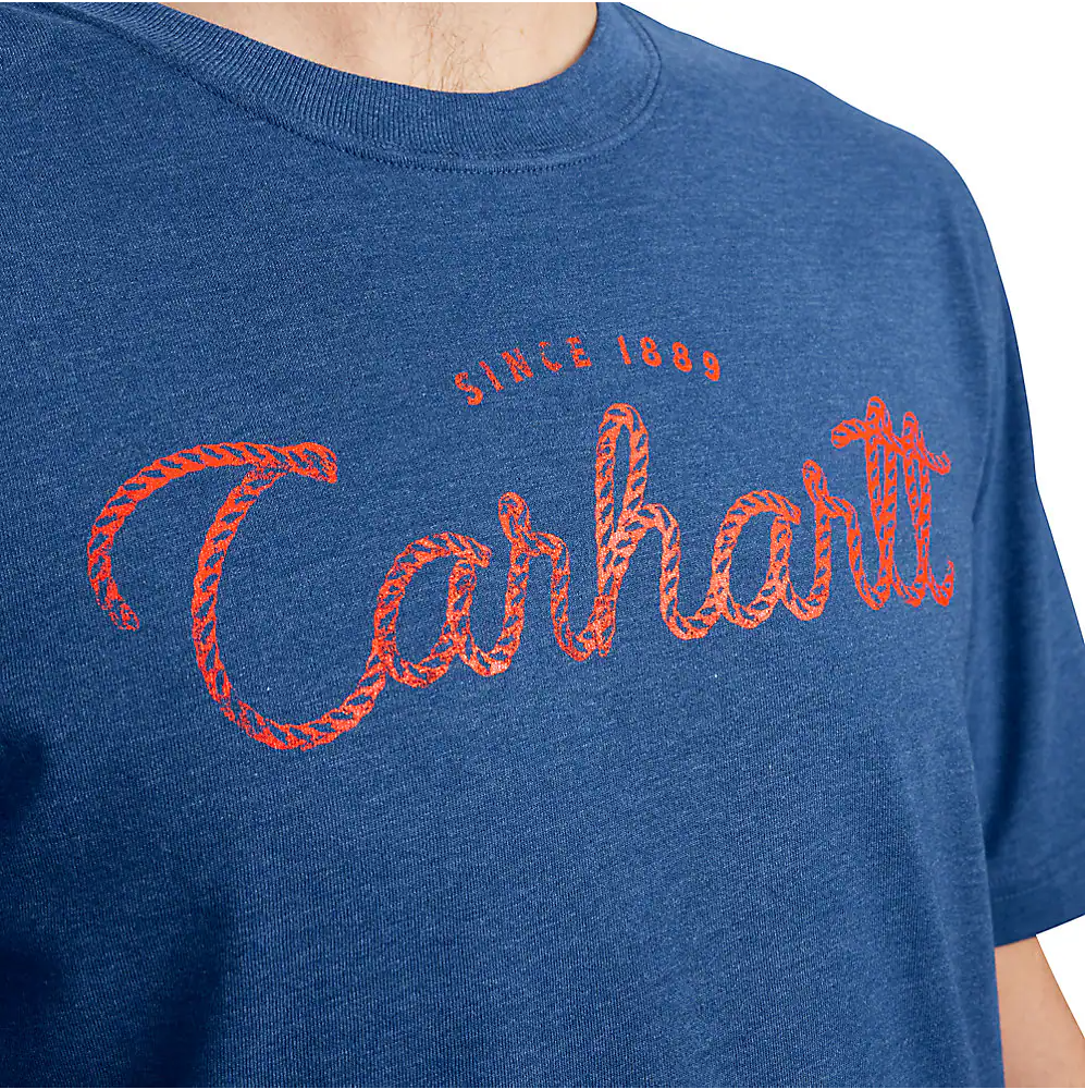 Carhartt Men's Relaxed Fit Lightweight Script Graphic T-Shirt