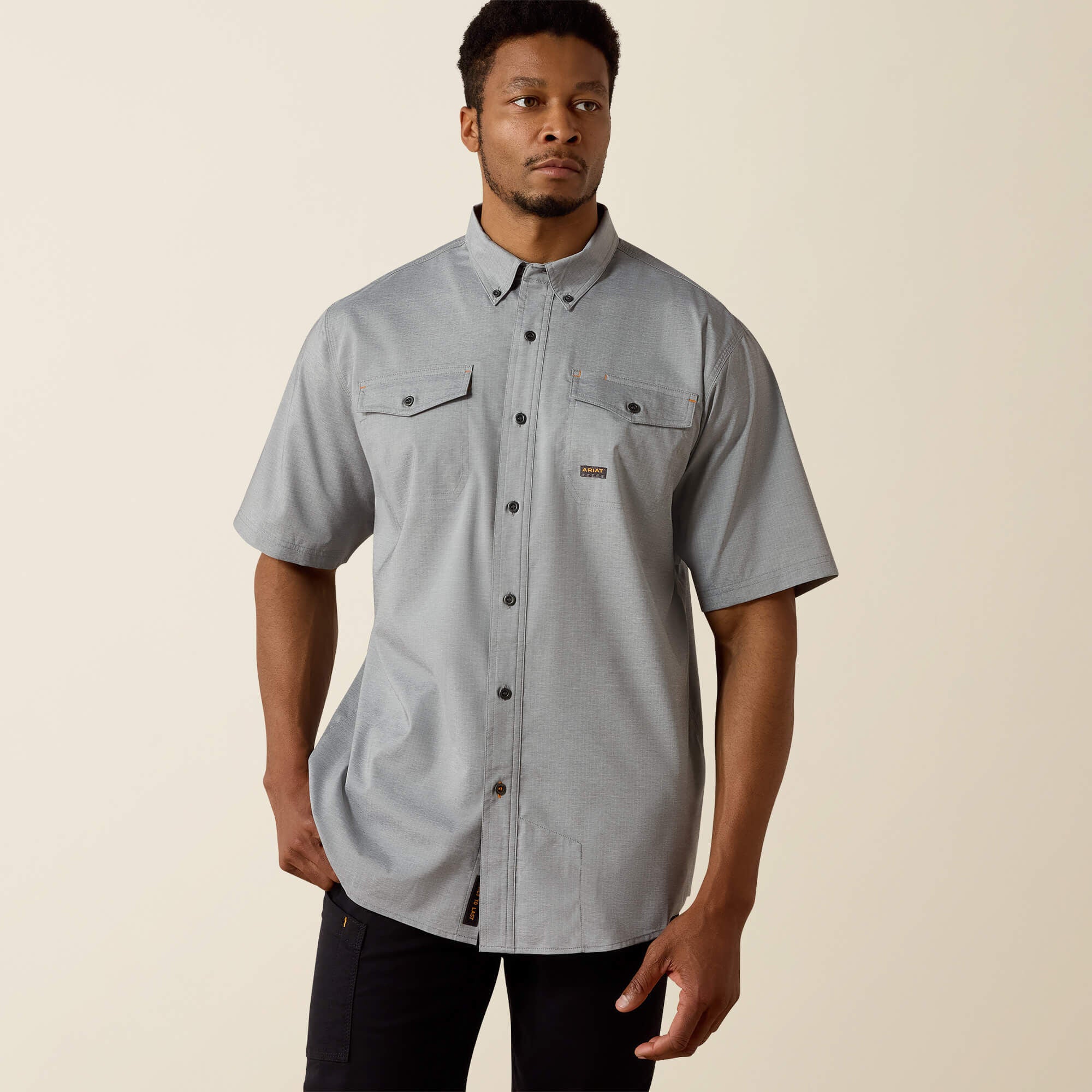 Ariat Men's Rebar Made Tough VentTEK DuraStretch Work Shirt