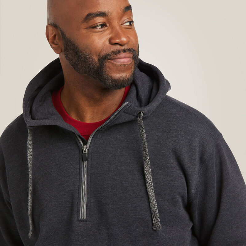 Ariat Men's Rebar Workman 1/4 Zip Hoodie