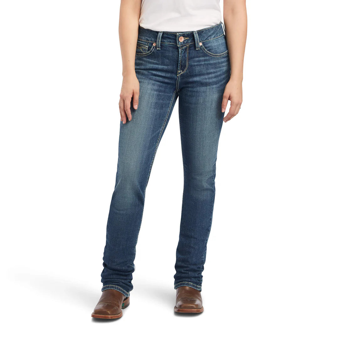 Ariat Women's R.E.A.L. Perfect Rise Daphne Straight Jean