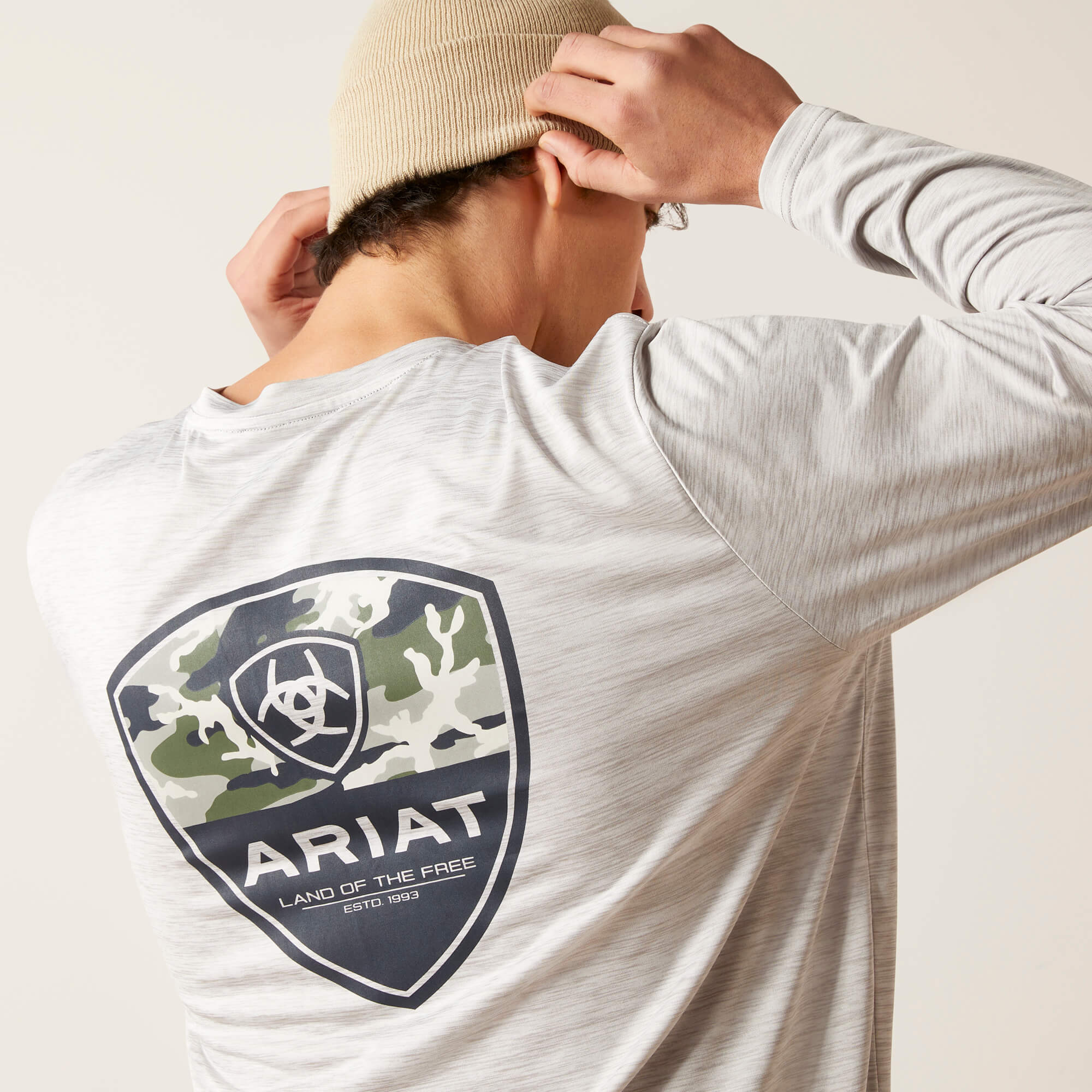 Ariat Charger Camo Corps Long Sleeve T-Shirt