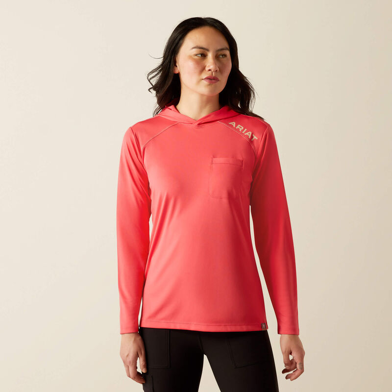 Ariat Women's Rebar Sunblocker Hooded T-Shirt