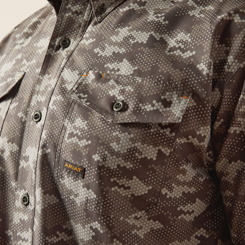 Ariat Men's Rebar Made Tough VentTEK DuraStretch Work Shirt