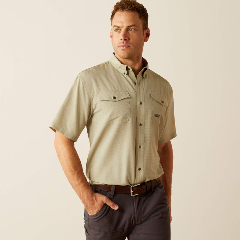 Ariat Men's Rebar Made Tough VentTEK DuraStretch Work Shirt
