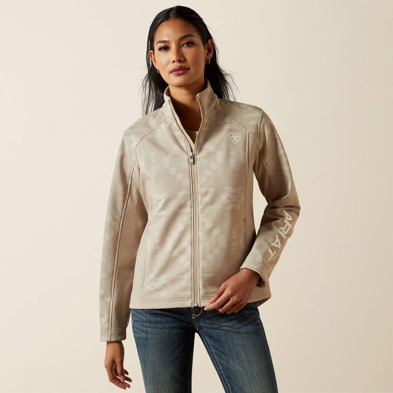 Ariat Women's Logo Softshell Print Jacket