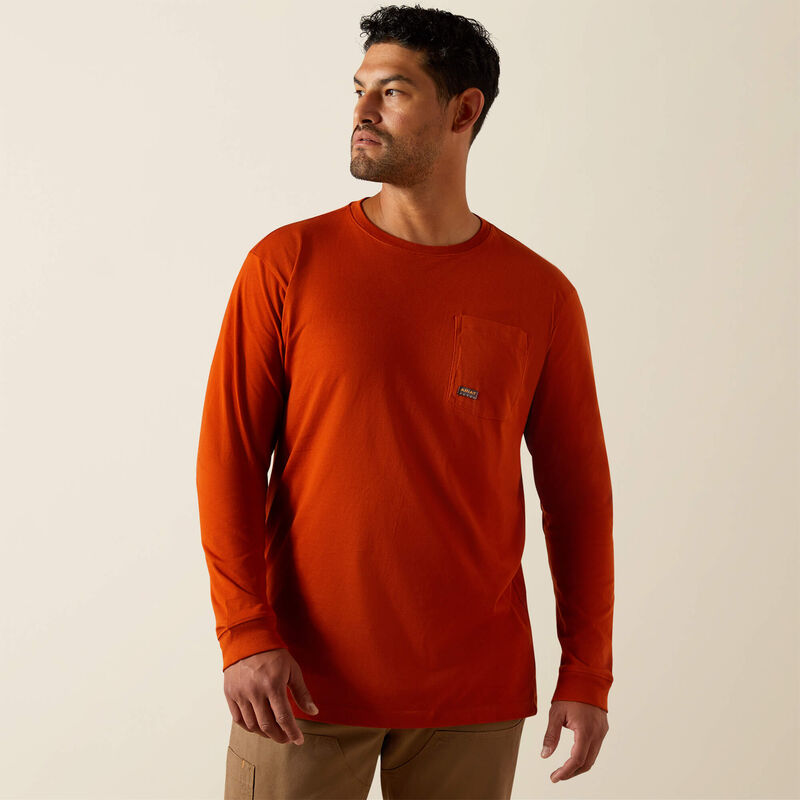 Ariat Men's Rebar Cotton Strong WHLF T-Shirt