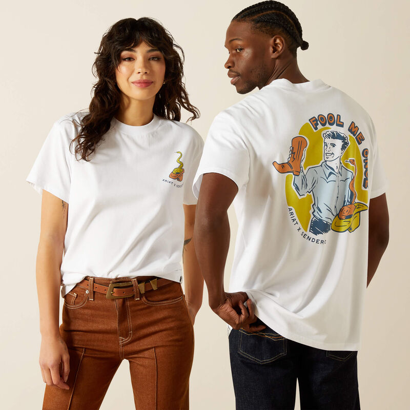 Ariat Unisex Sendro Fool Me Once Short-Sleeve T-Shirt