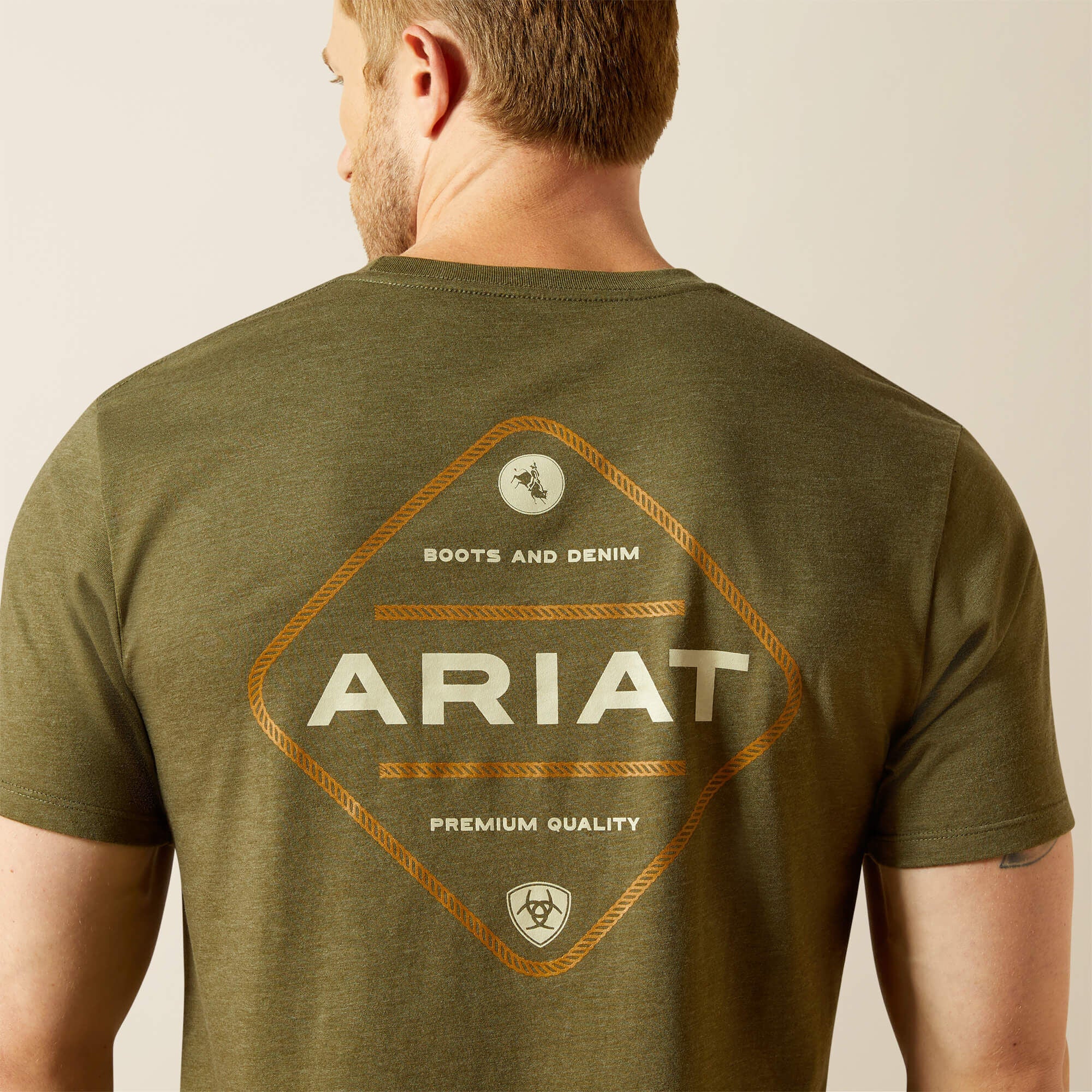 Ariat Men's Roped Diamond T-Shirt