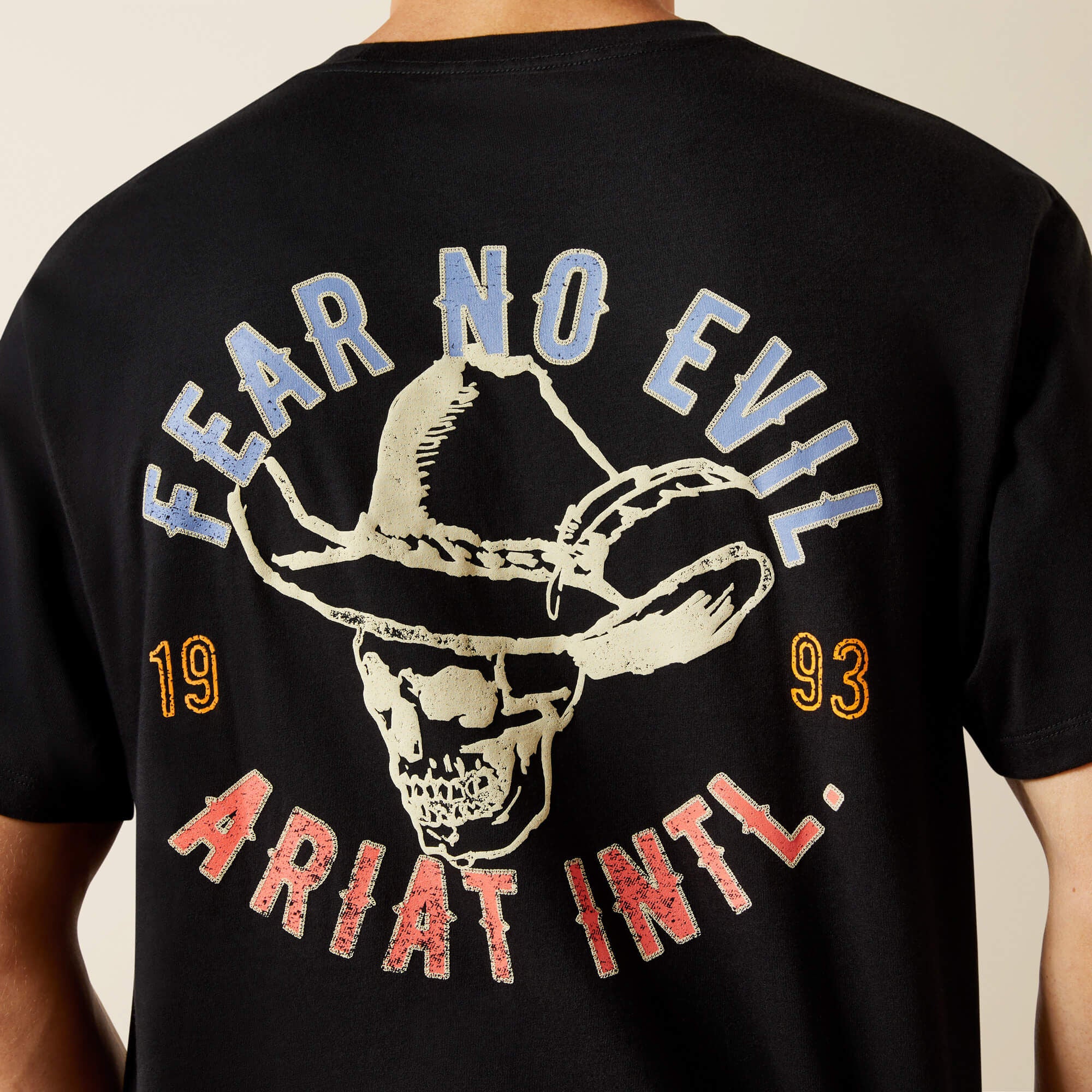 Ariat Men's Stitched Skull T-Shirt