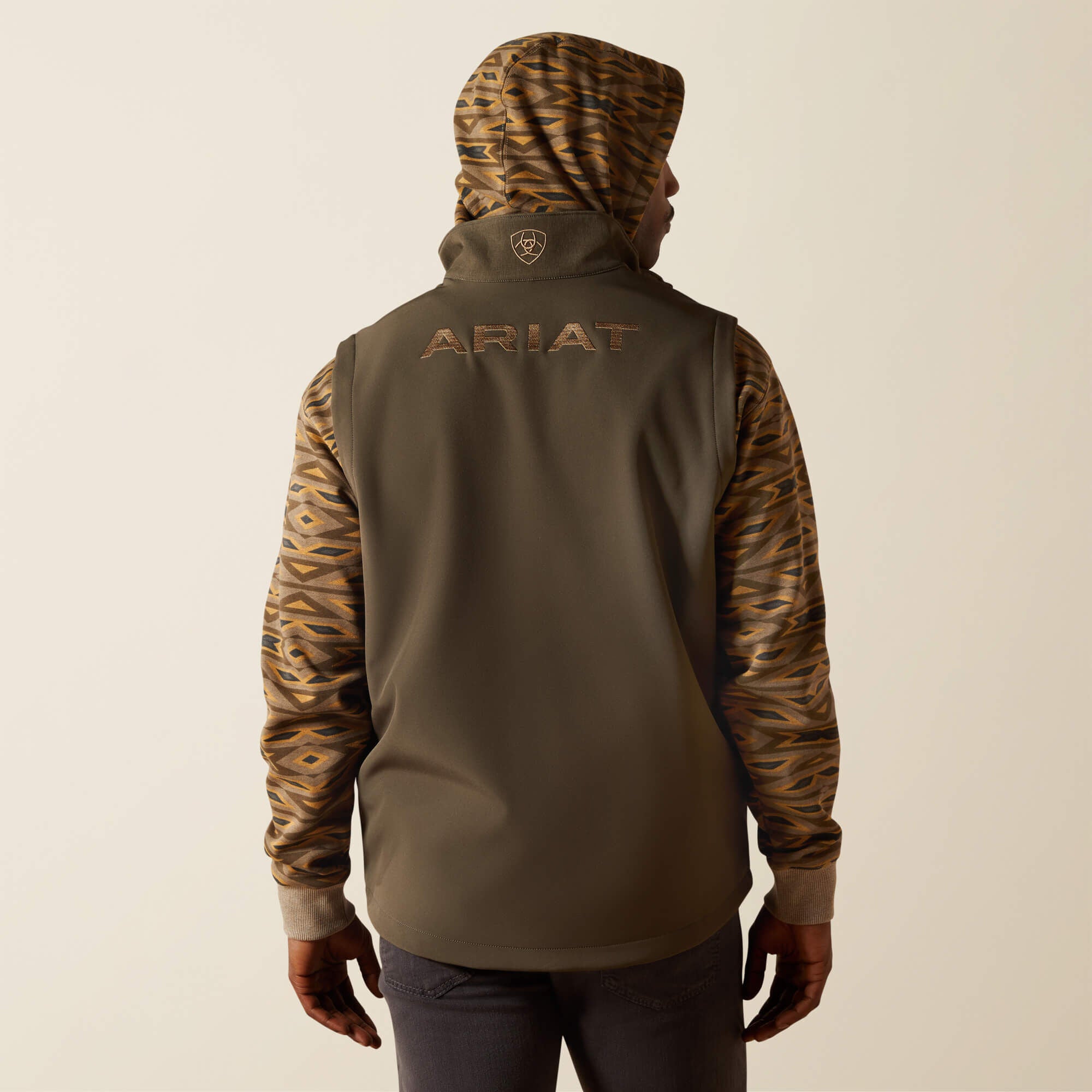 Ariat Men's Logo Softshell Vest