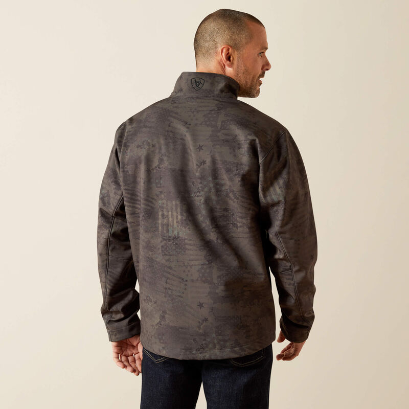 Ariat Men's Patriot Flag Softshell Jacket