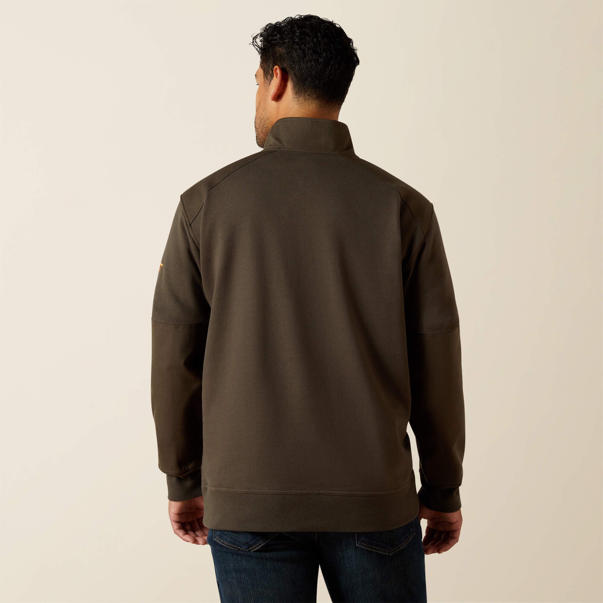 Ariat Men's Rebar Workman DuraCanvas Quarter-Zip Sweatshirt