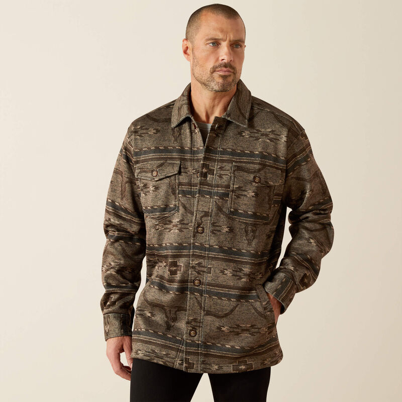 Ariat Men's Caldwell Printed Shirt Jacket
