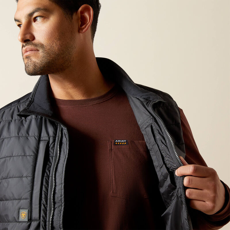 Ariat Men's Rebar Cordura Ripstop Lightweight Insulated Vest