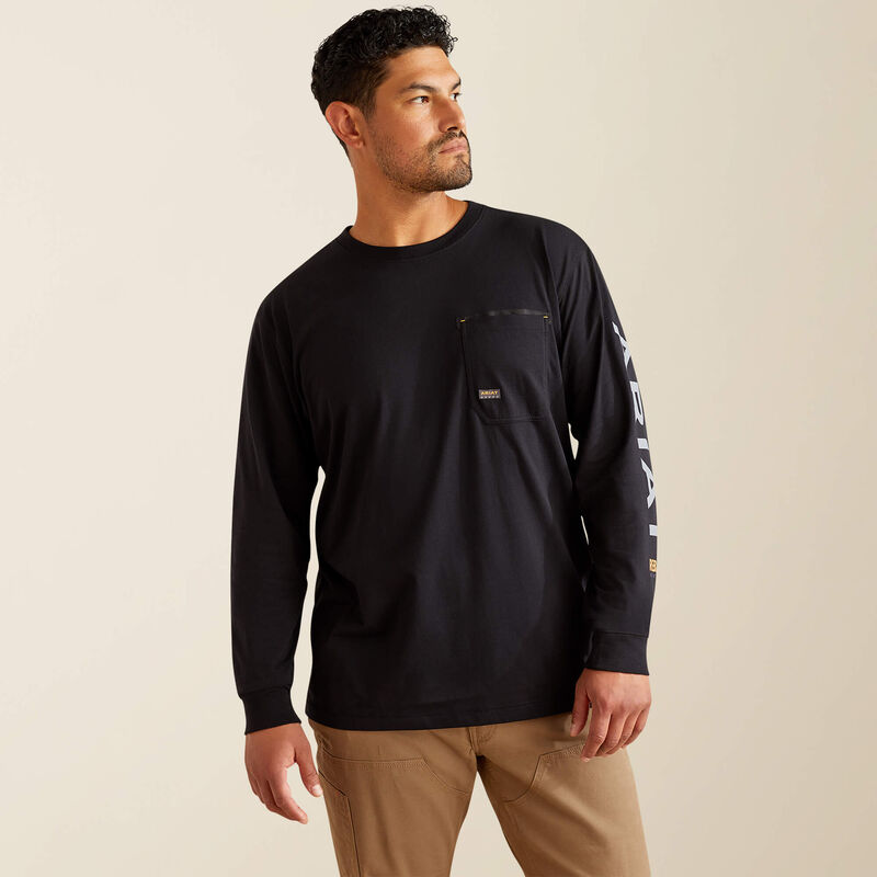 Ariat Men's Rebar Workman Logo T-Shirt
