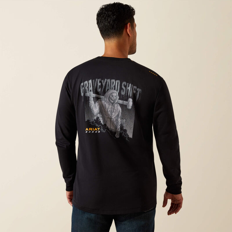Ariat Men's Rebar Workman Graveyard T-Shirt