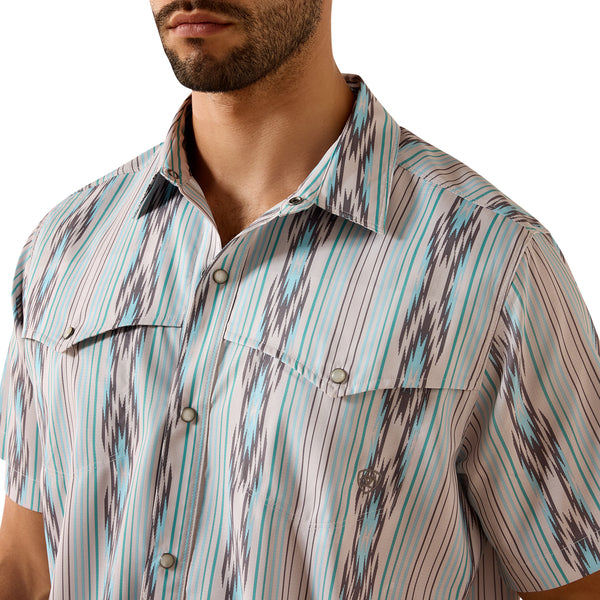 Ariat Men's Printed VentTEK Western Yoke Classic Fit Snap Shirt