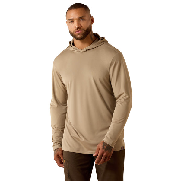 Ariat Men's Rebar Sunblocker Outdoor Hooded Long-Sleeve T-Shirt