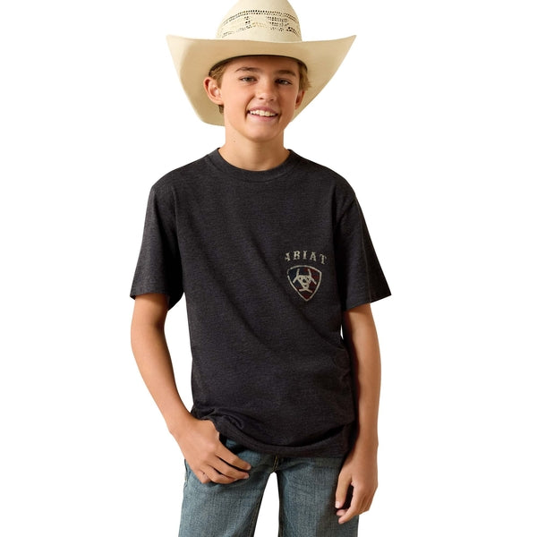 Ariat Boy's American Bison Short-Sleeve T-Shirt