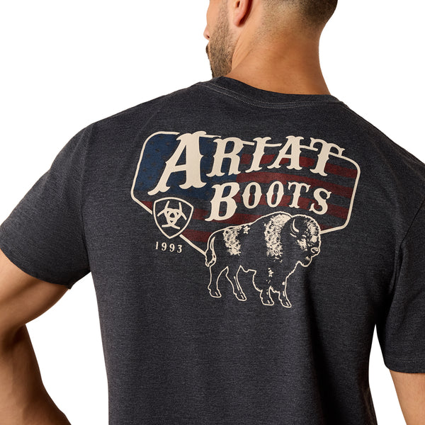 Ariat Men's American Bison Classic Fit Short-Sleeve T-Shirt