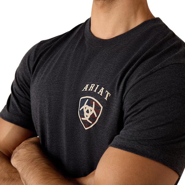 Ariat Men's American Bison Classic Fit Short-Sleeve T-Shirt
