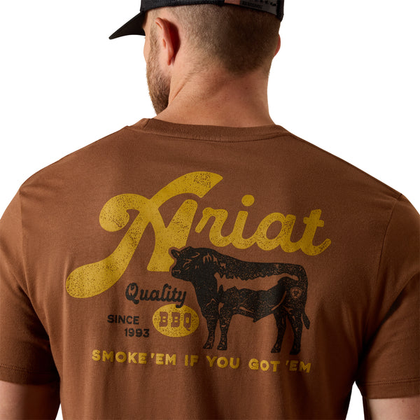 Ariat Men's BBQ Smoke Classic Fit Short-Sleeve T-Shirt
