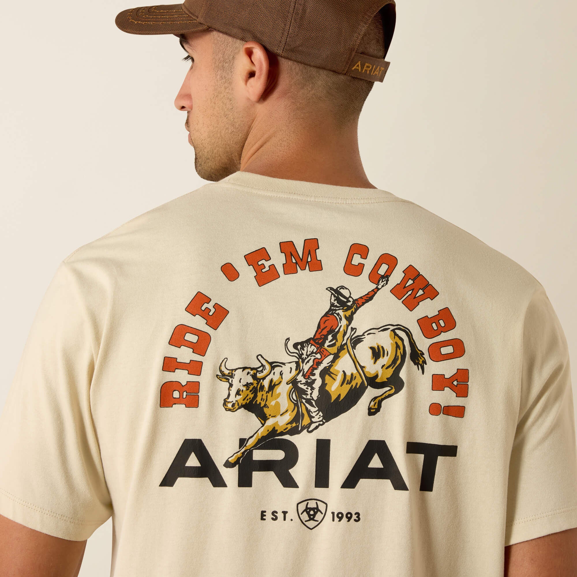 Ariat Men's Ride Em Cowboy Classic Fit T-Shirt