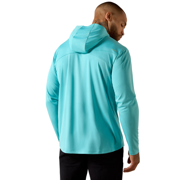 Ariat Men's Rebar Sunblocker Long-Sleeve Hooded T-Shirt