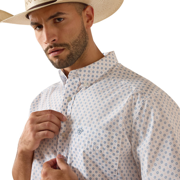 Ariat Men's Tenzin Classic Fit Short-Sleeve Shirt