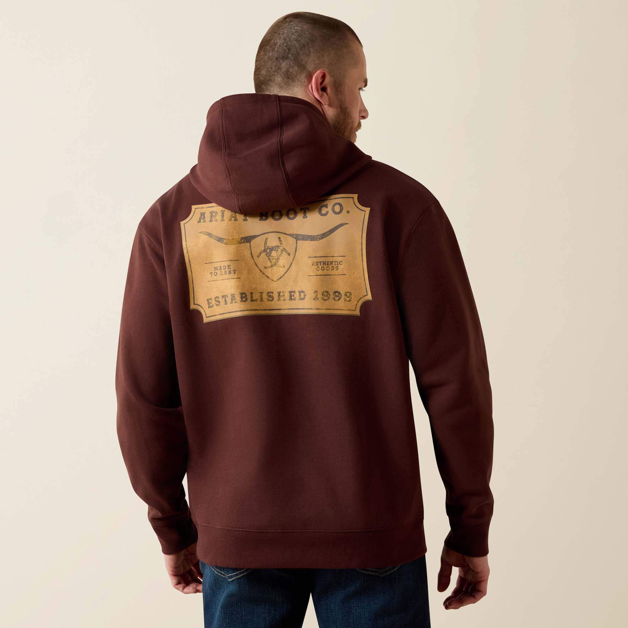 Ariat Men's Shield Steerhead Hoodie