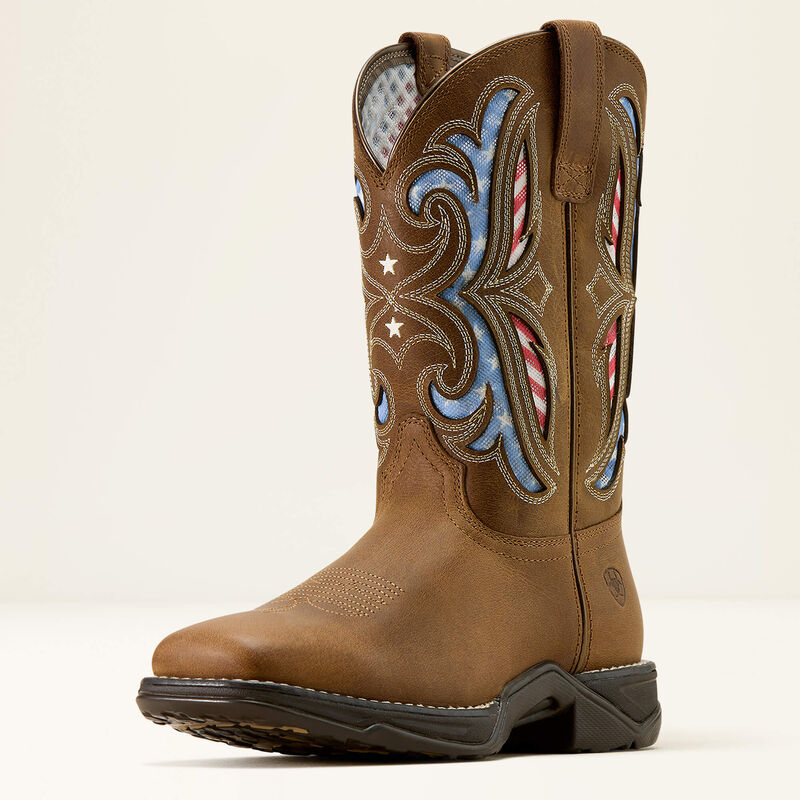 Ariat Women's Anthem Proud VenTEK Square Toe Western Boot