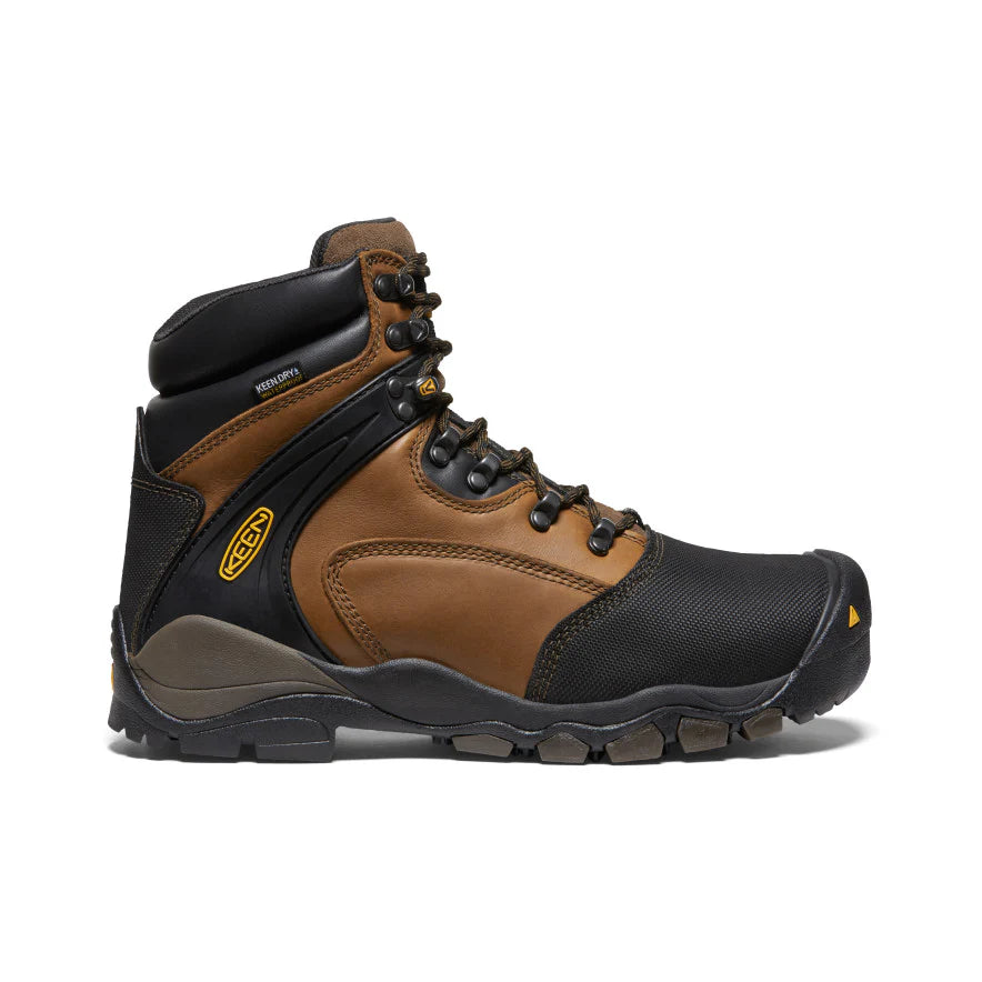 Keen Men\'s Brown and Black Steel Toe Boots Men main image 3