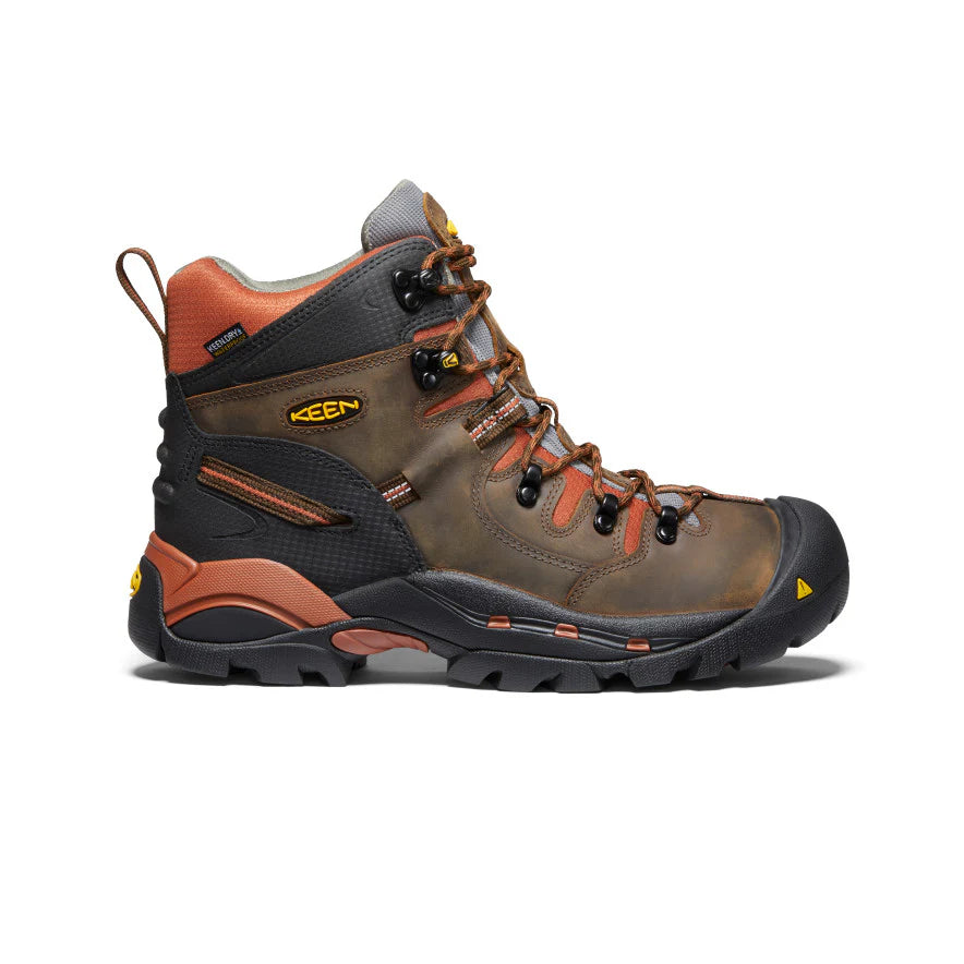 Keen Men's Pittsburgh 6 Inch Waterproof Soft Toe Boot