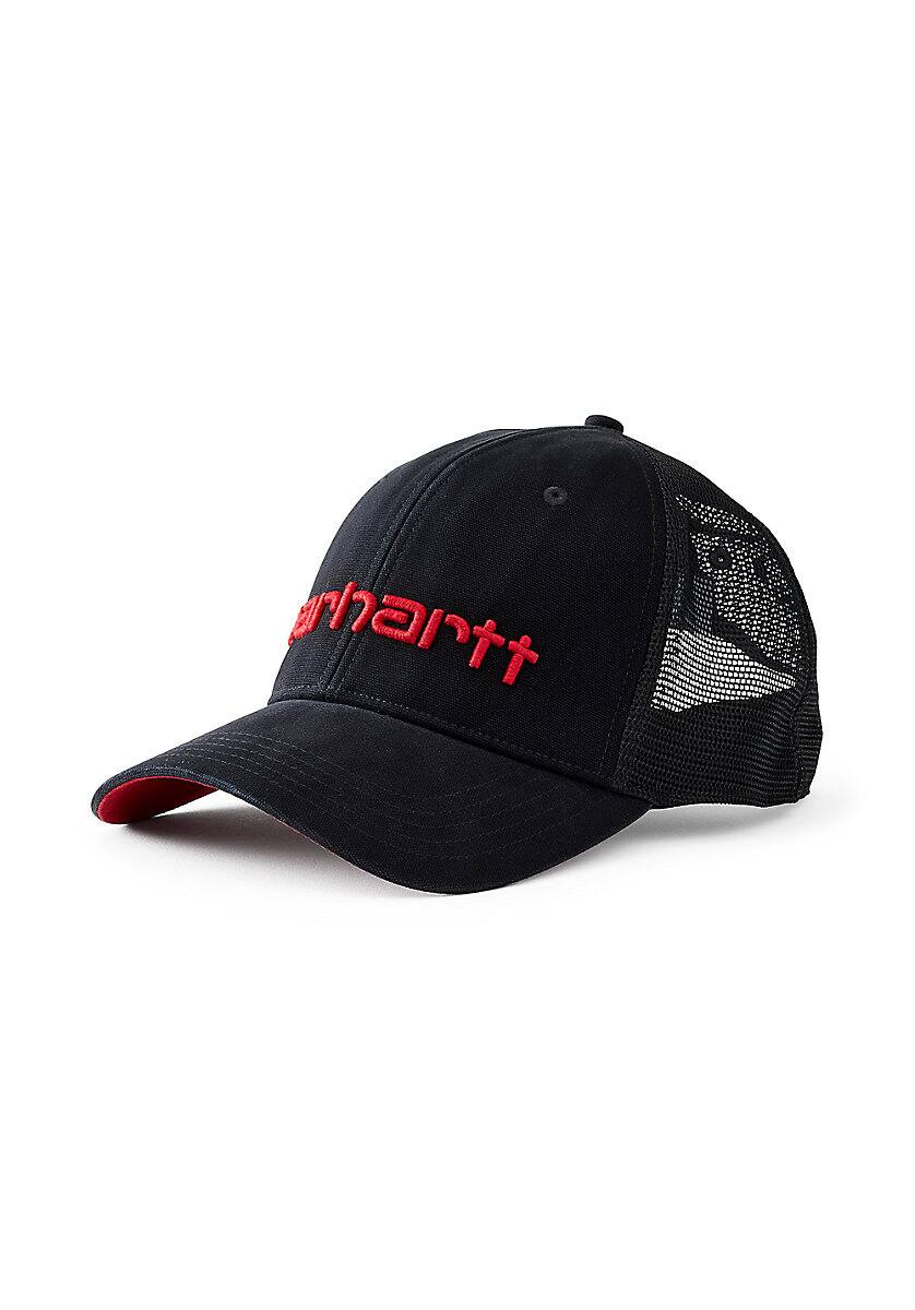 Carhartt Canvas Mesh-Back Logo Graphic Cap