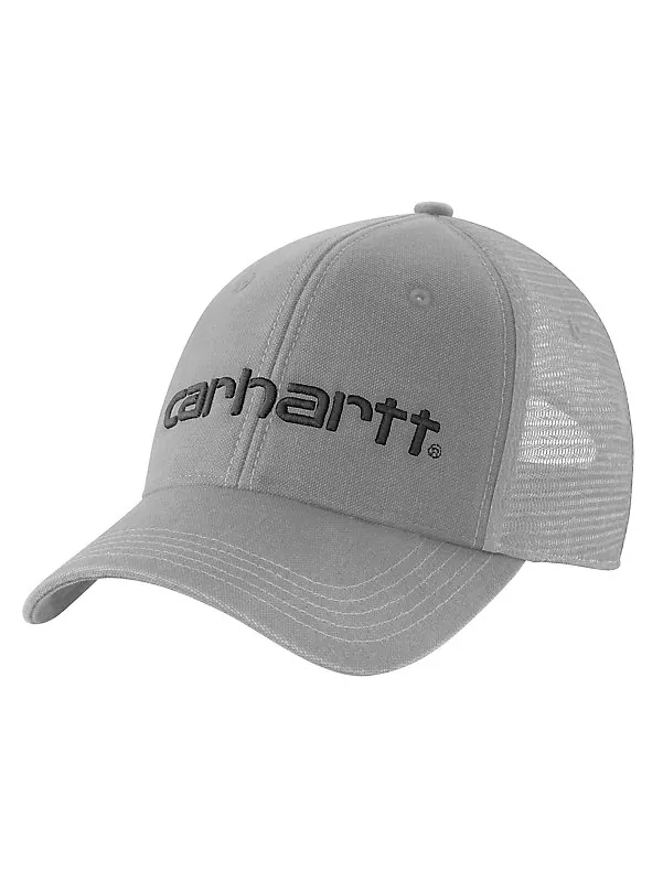 Carhartt Canvas Mesh-Back Logo Graphic Cap
