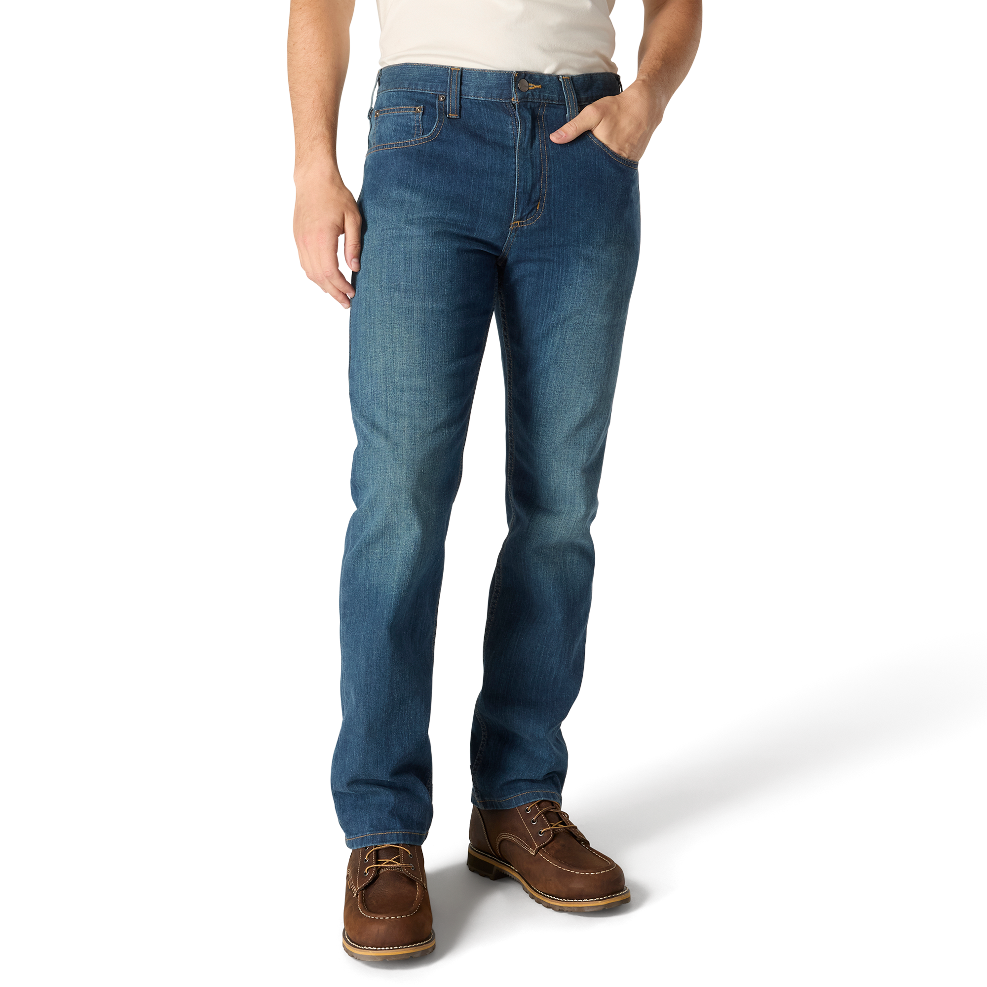 Carhartt Relaxed Fit Straight Leg Rugged Flex Jean