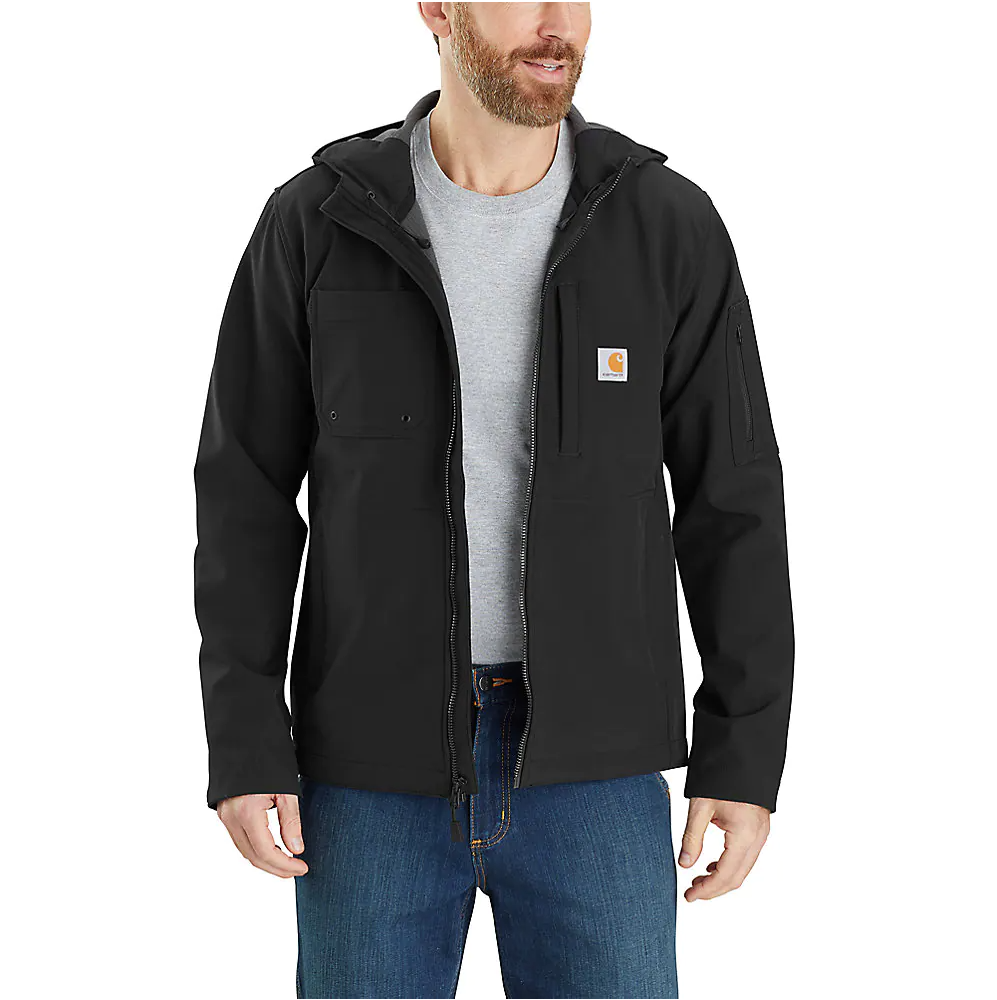 Carhartt Rain Defender Relaxed Fit Midweight Softshell Hooded Jacket