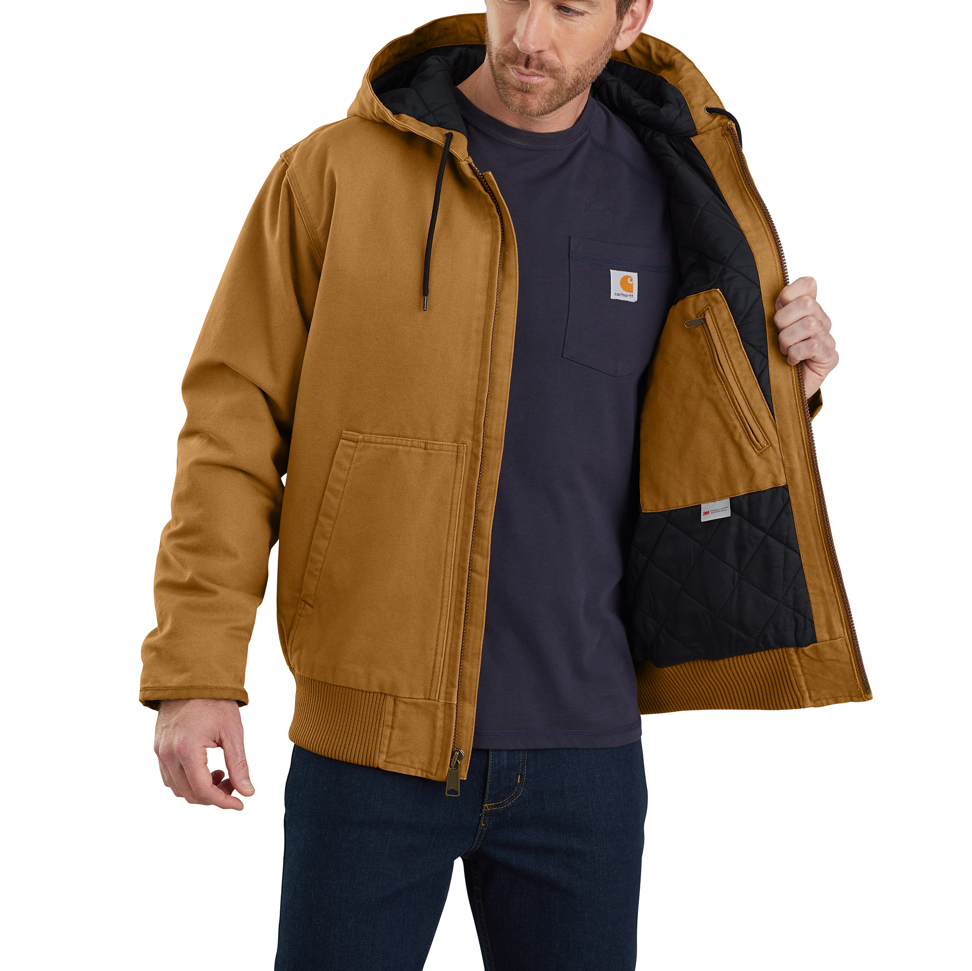 Carhartt Men's Washed Duck Active Jac