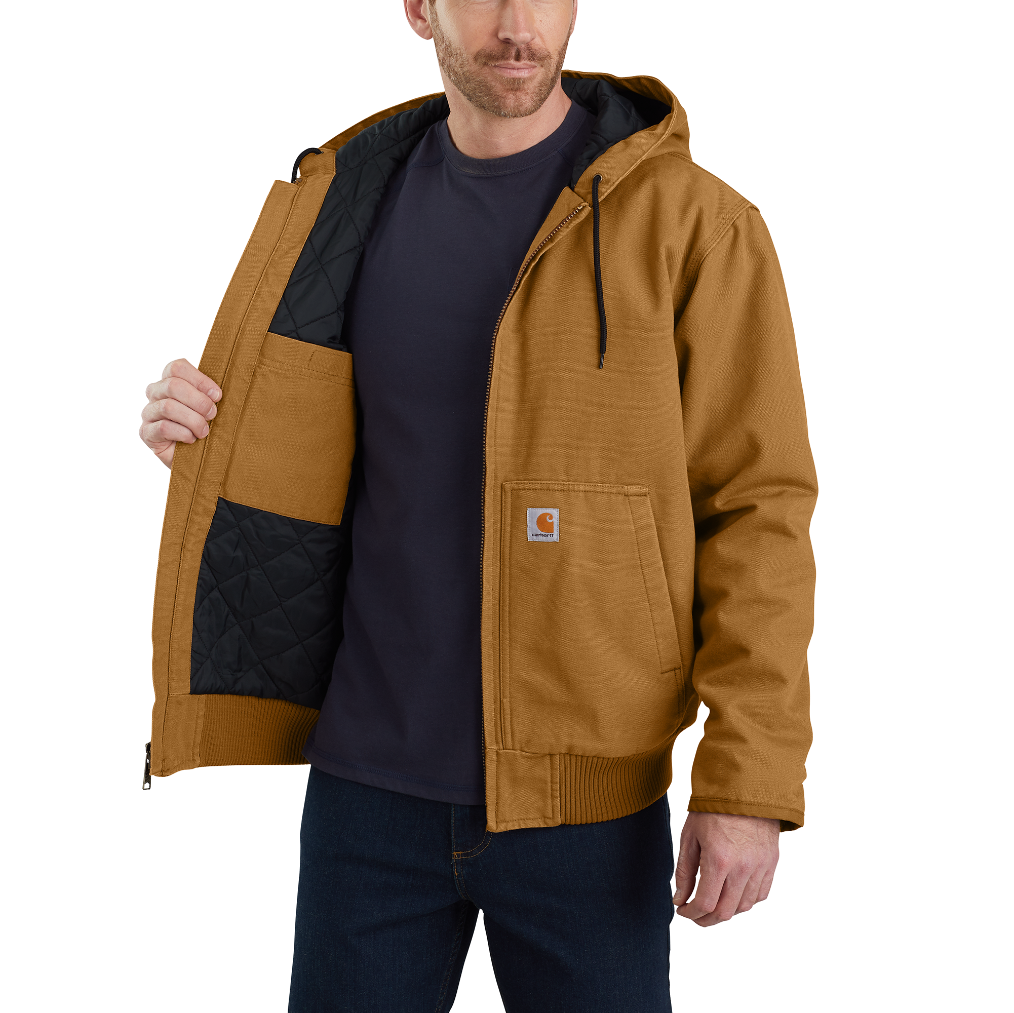 Carhartt Men's Washed Duck Active Jac