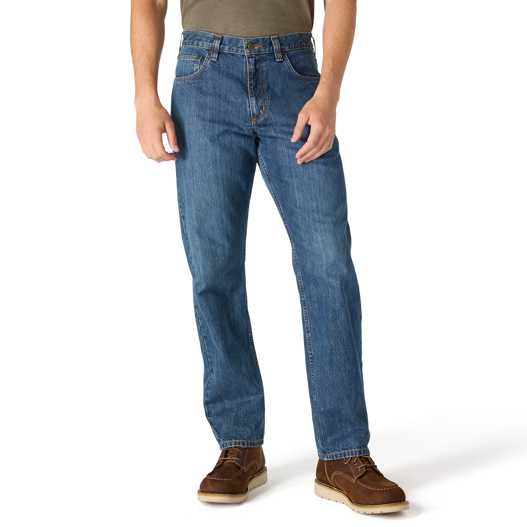 Carhartt Men's Relaxed Fit Straight Leg Jeans