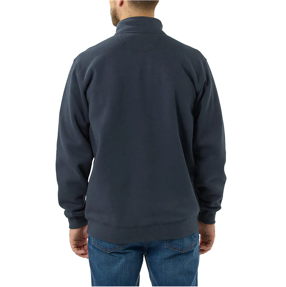 Carhartt Men's Loose Fit Midweight Quarter-Zip Mock-Neck Sweatshirt