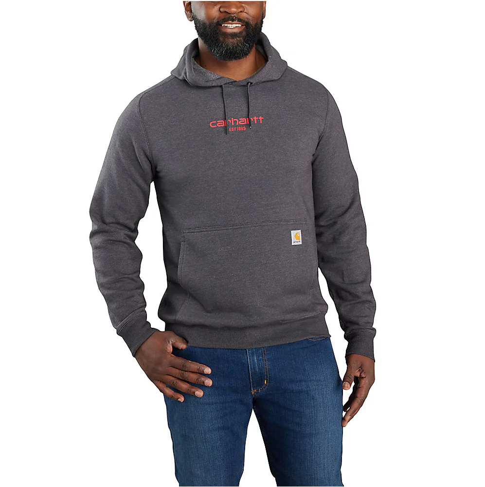 Carhartt Force Relaxed Fit Lightweight Logo Graphic Hoodie