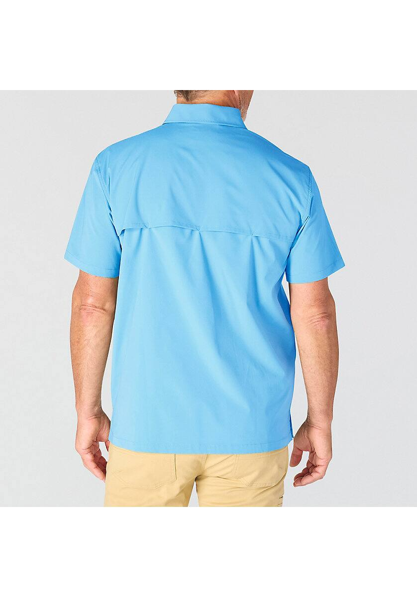 Carhartt Men's Force Sun Defender Woven Relaxed Fit Short-Sleeve Shirt