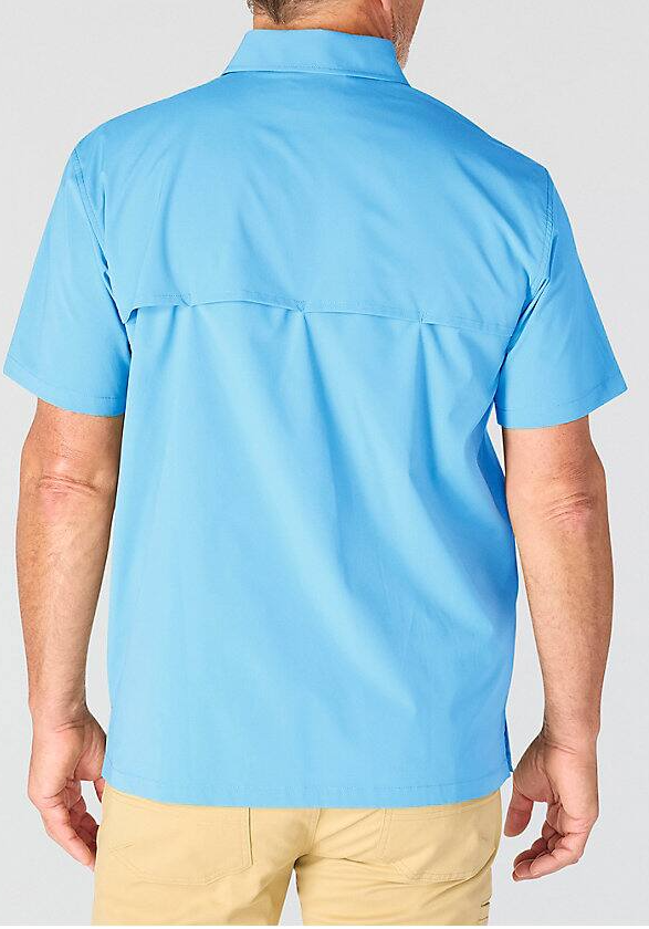 Carhartt Men's Force Sun Defender Woven Relaxed Fit Short-Sleeve Shirt