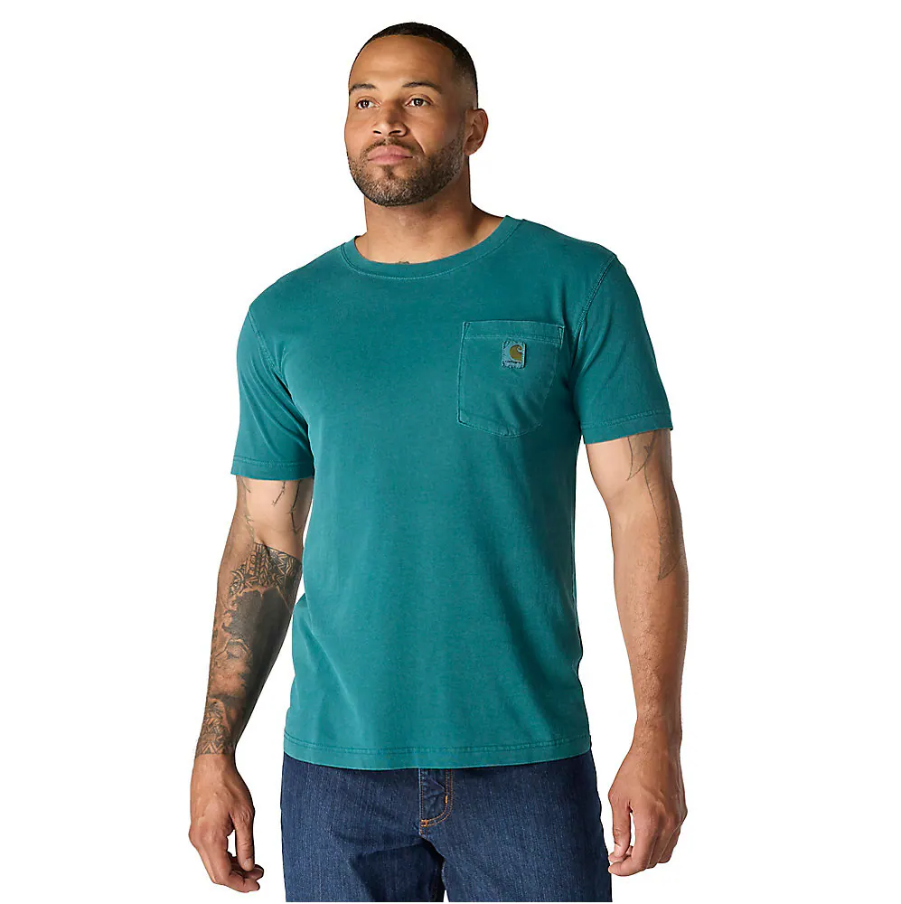 Carhartt Men's Relaxed Fit Lightweight Short-Sleeve Garment Dyed Pocket T-Shirt