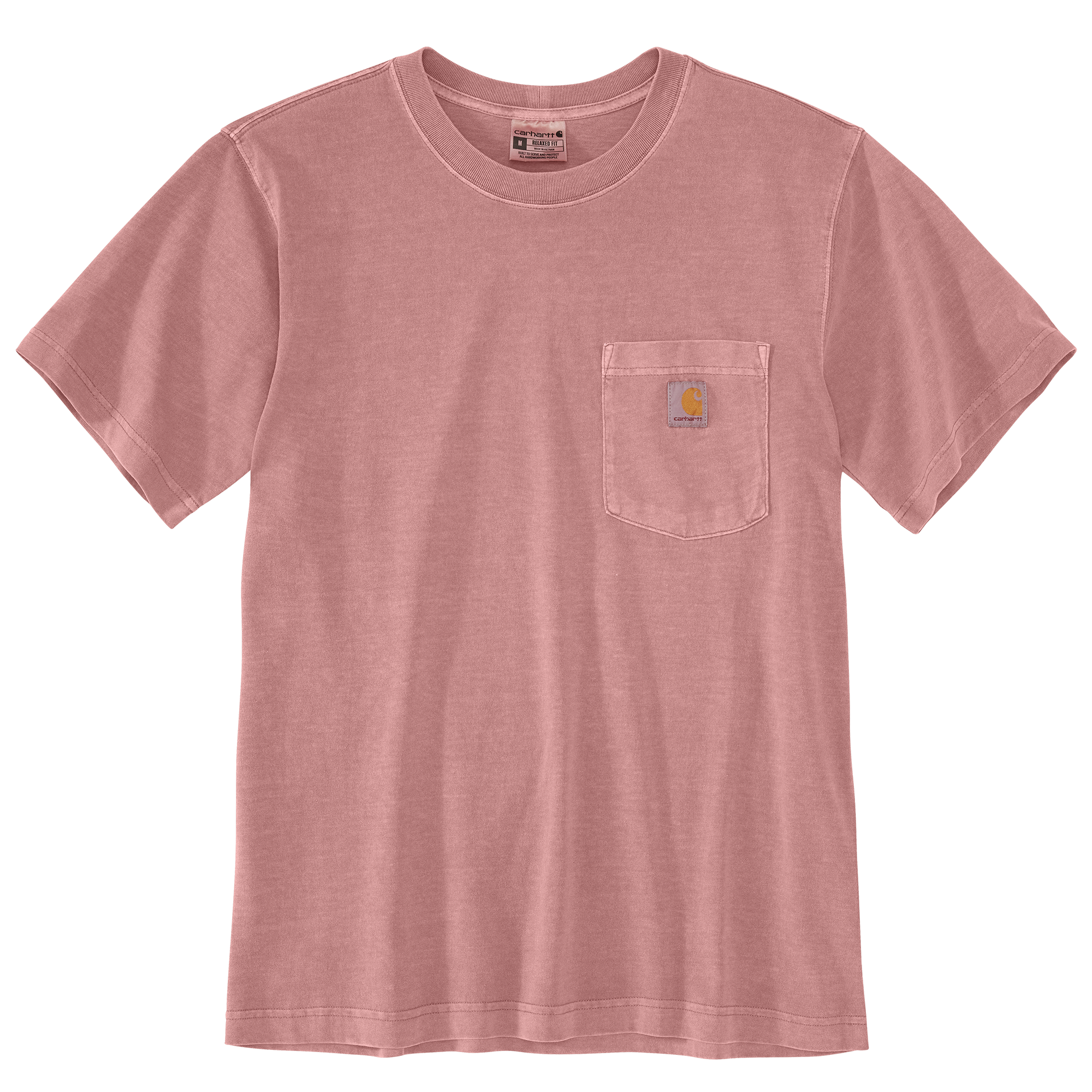 Carhartt Men's Relaxed Fit Lightweight Short-Sleeve Garment Dyed Pocket T-Shirt