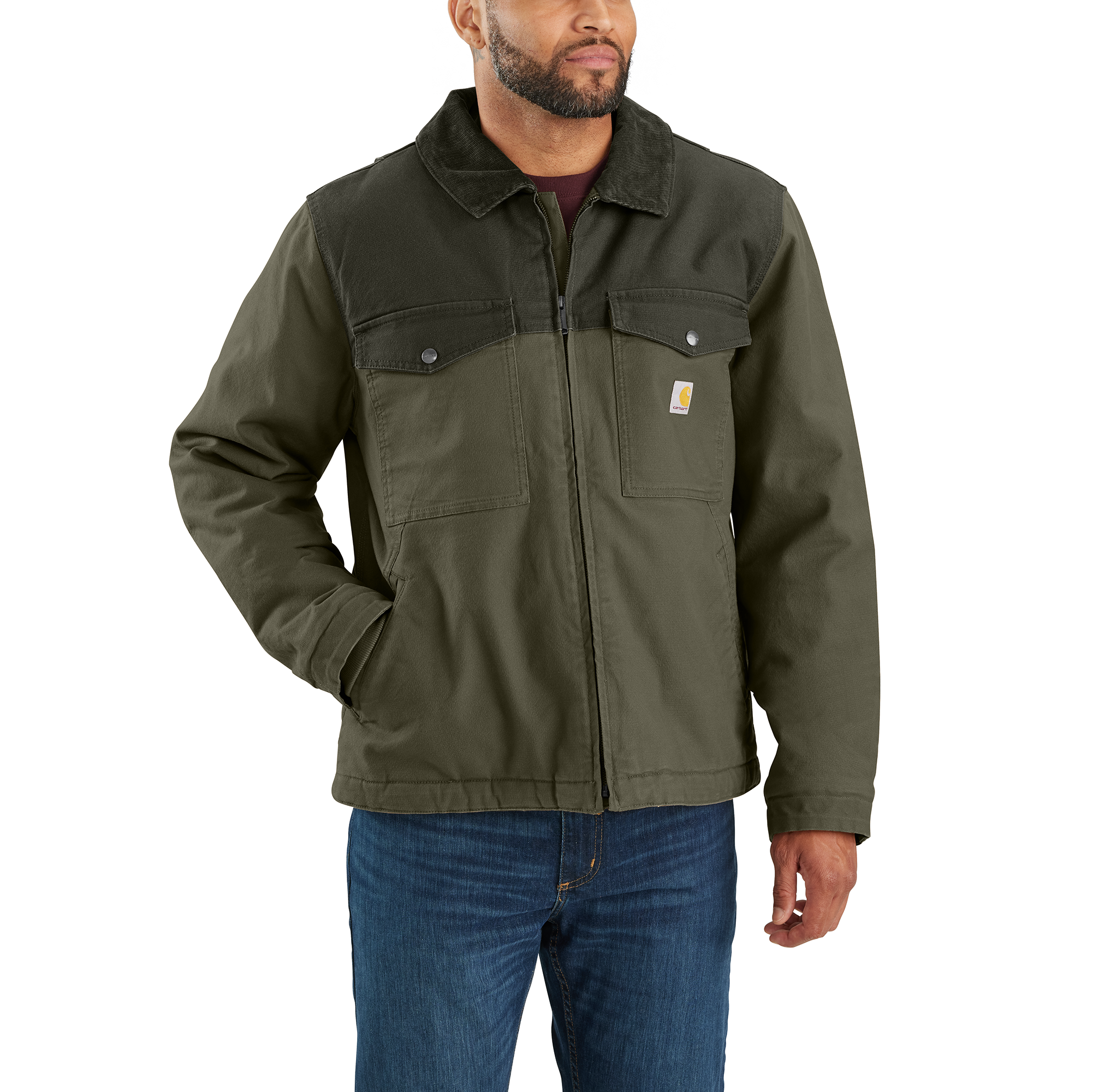 Carhartt Men's Montana Rugged Flex relaxed Fit Duck Insulated Jacket