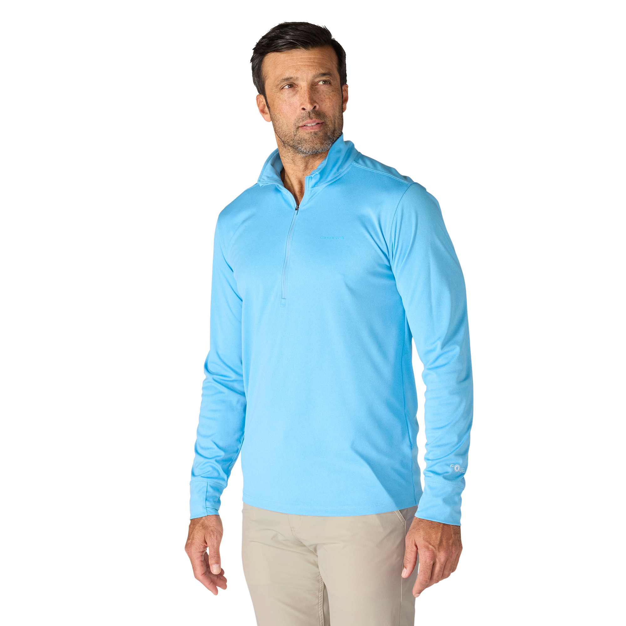 Carhartt Men's Force Sun Defender 1/2 Zip Shirt